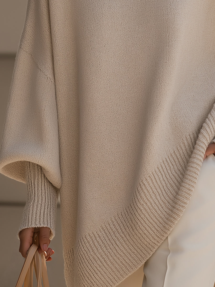 Wanwen | Sophisticated Mixed Wool Sweater
