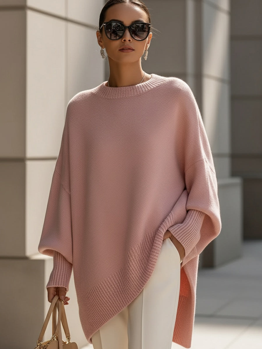 Wanwen | Sophisticated Mixed Wool Sweater