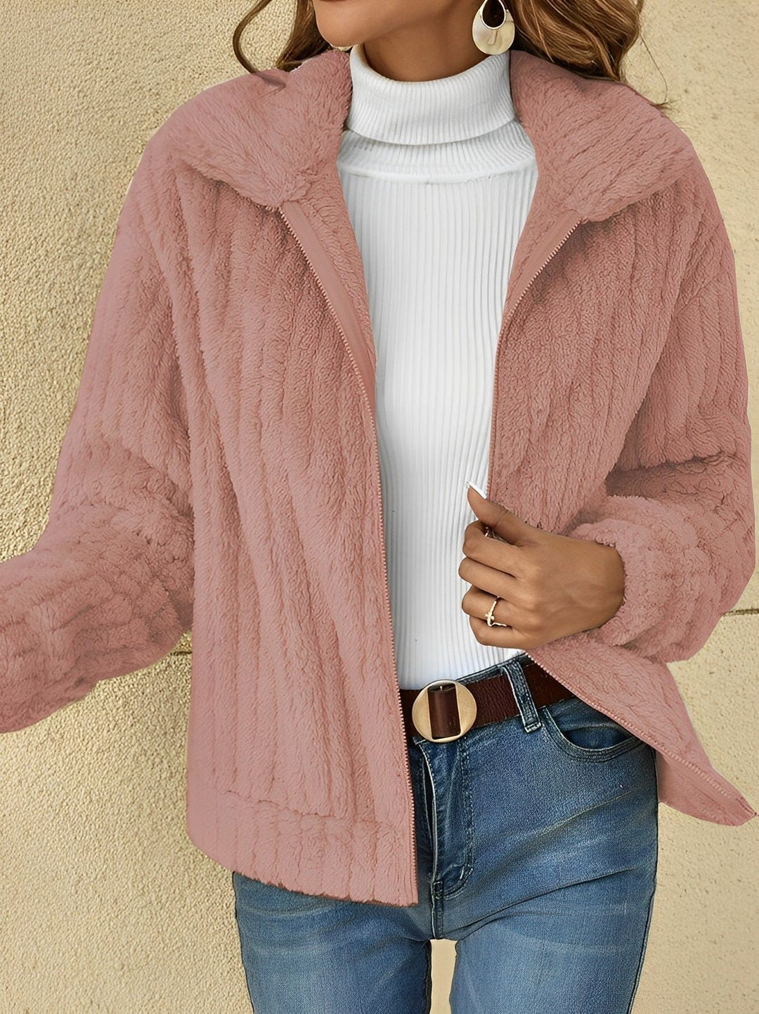 Angela | Women's Zip-Up Relaxed Fit Jacket