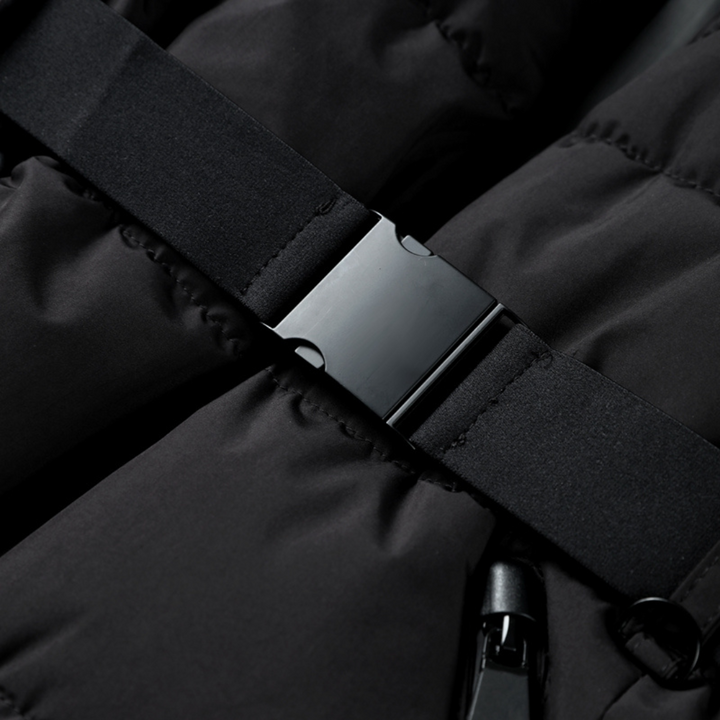 Riley | Women's Hooded Belted Puffer Jacket