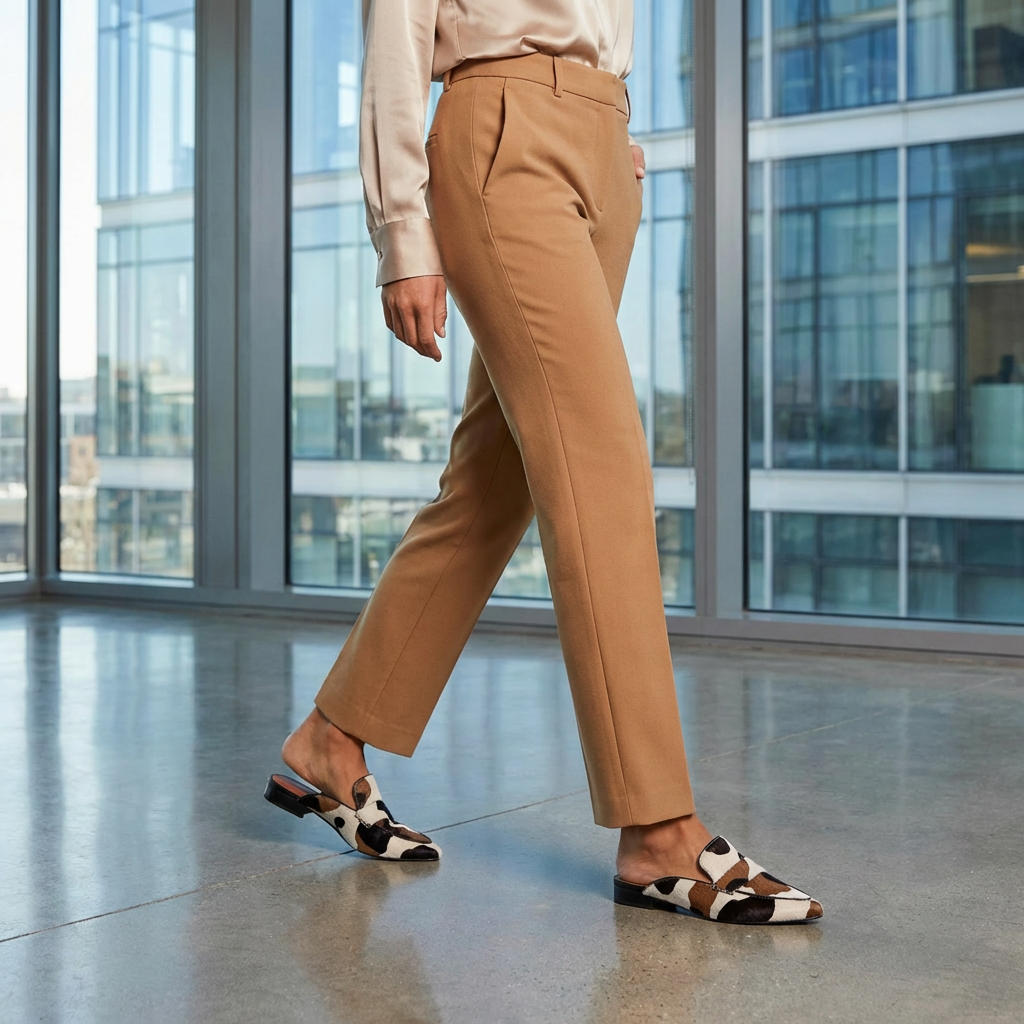 Abstract Pattern Loafers | Stylish Women's Footwear