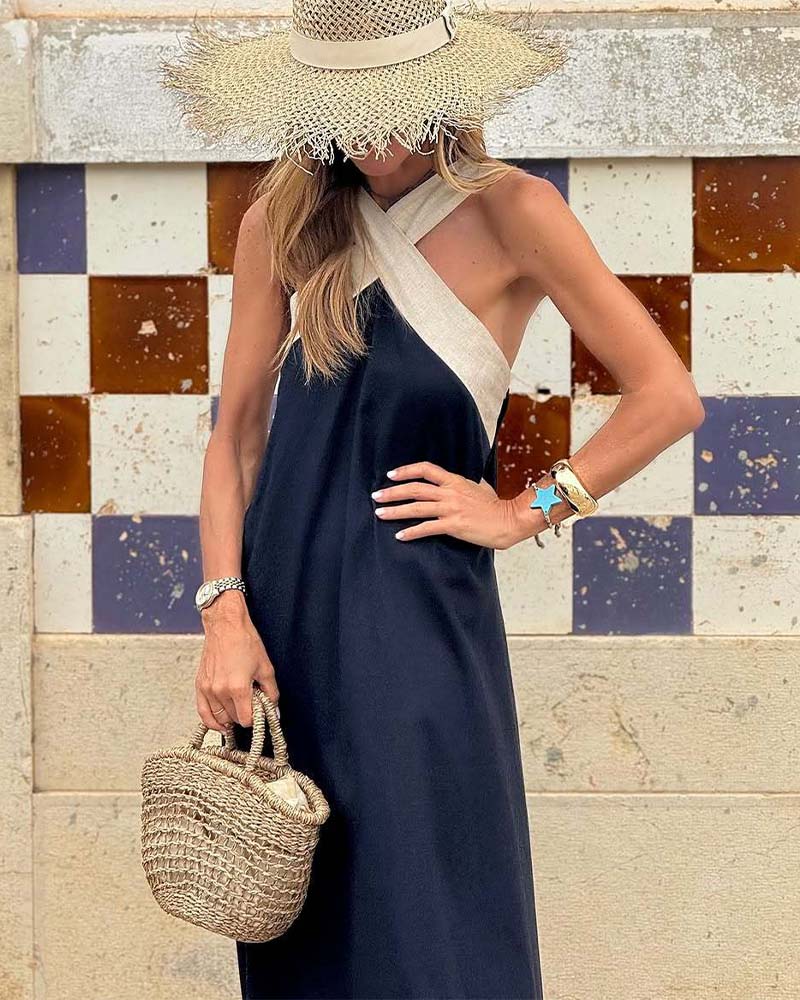 Charlotte™ Elegant Open-Back Dress