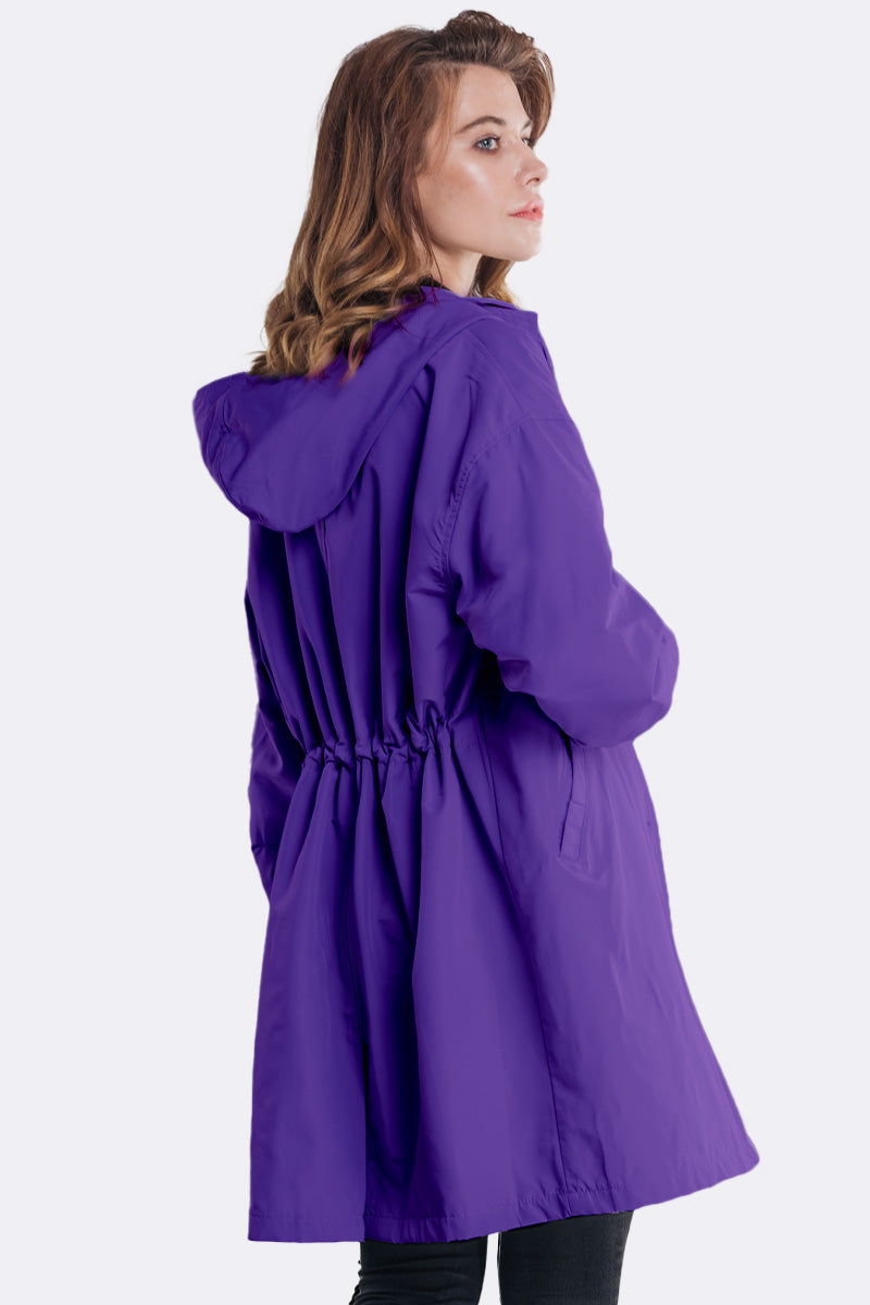 GINGHAM ULTRAVIOLET WINDBREAKER