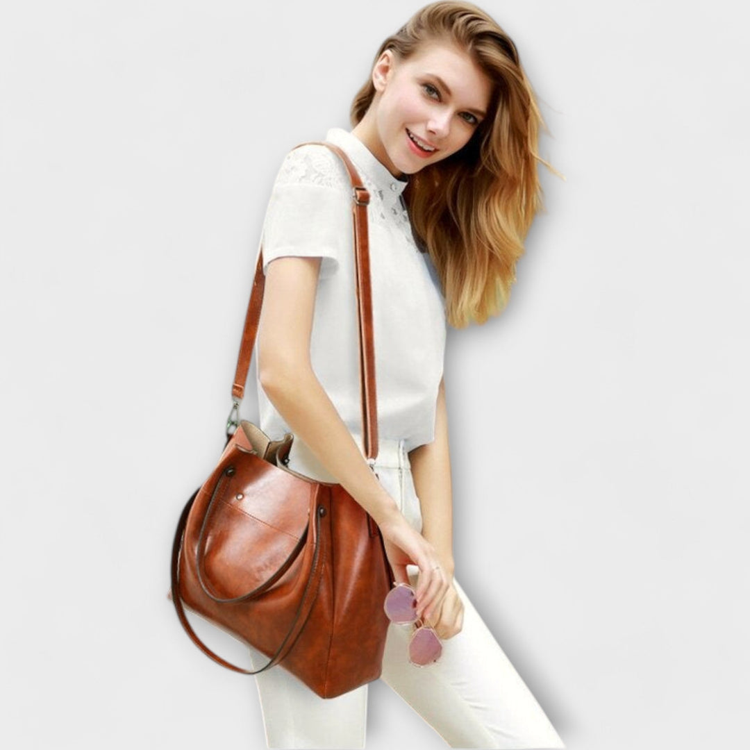 4-Piece Vintage Bag Set
