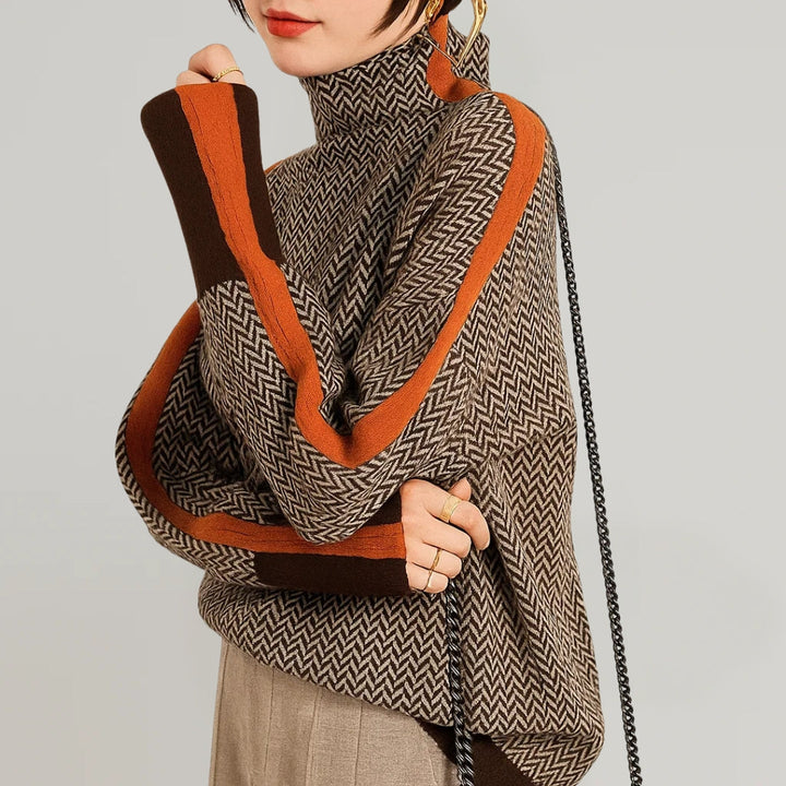 Martina | Sweater with High Collar