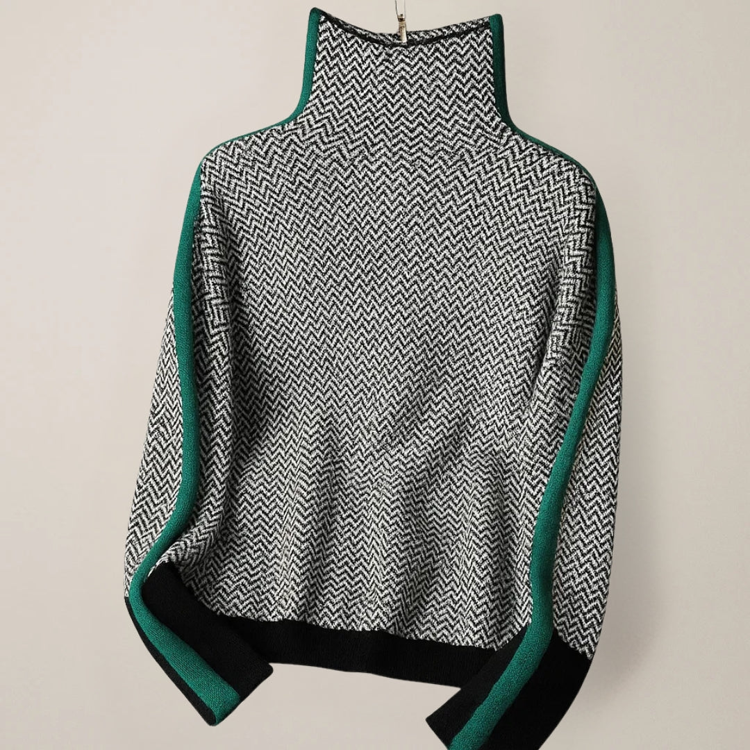 Martina | Sweater with High Collar