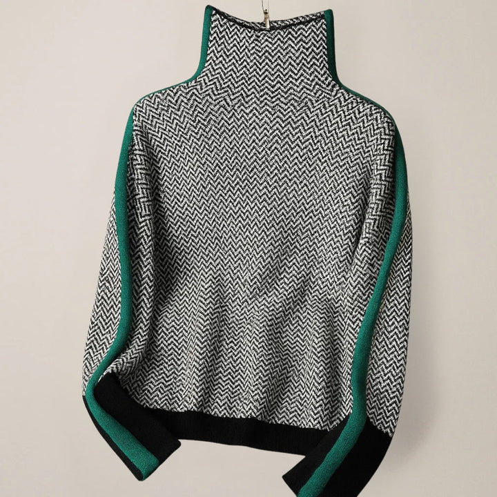 Martina | Sweater with High Collar