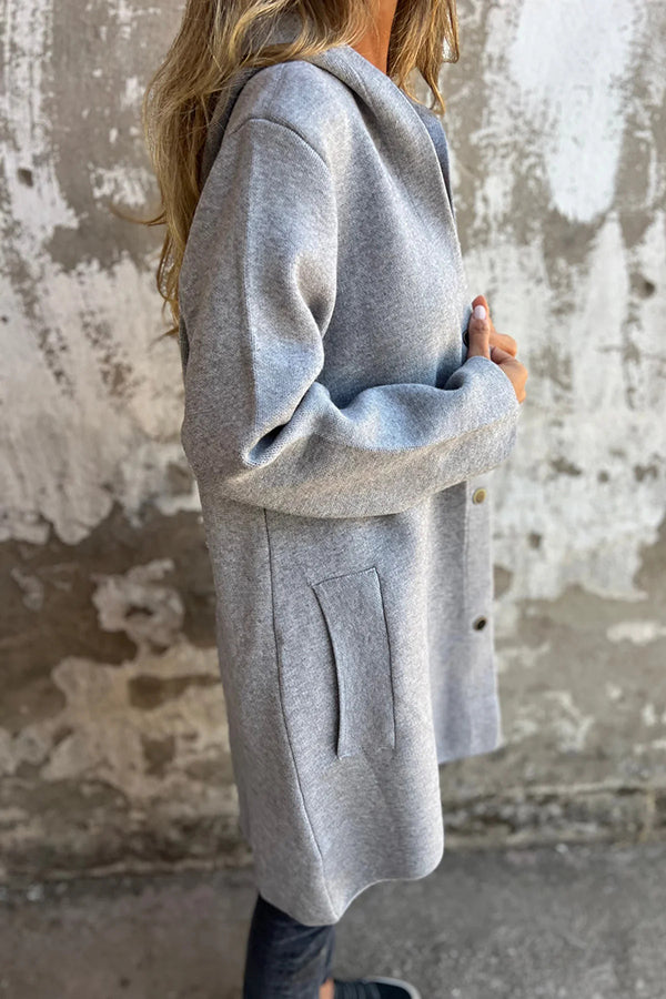 Lidia | Soft Knit Hooded Jacket