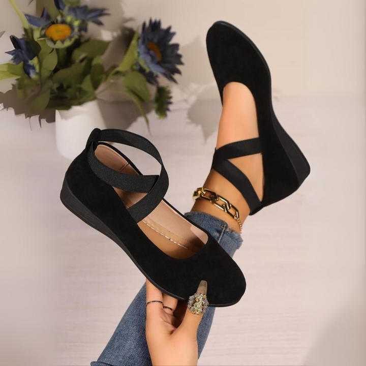 Coralie Wedge Flats