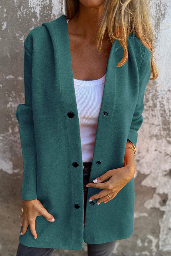 Lidia | Soft Knit Hooded Jacket