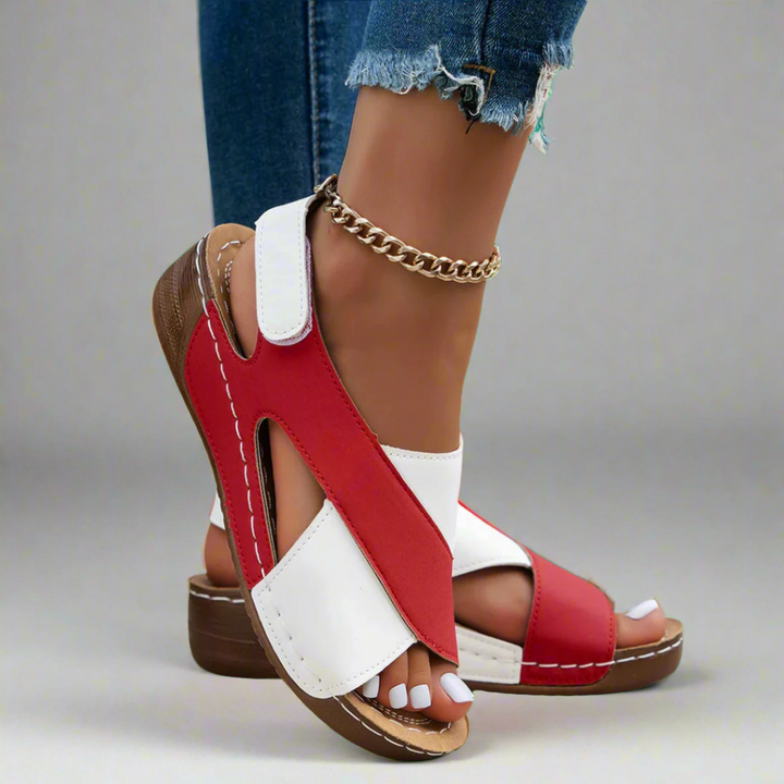 Gabriele | Artisan Wedge Sandals Crafted from High-Quality Materials