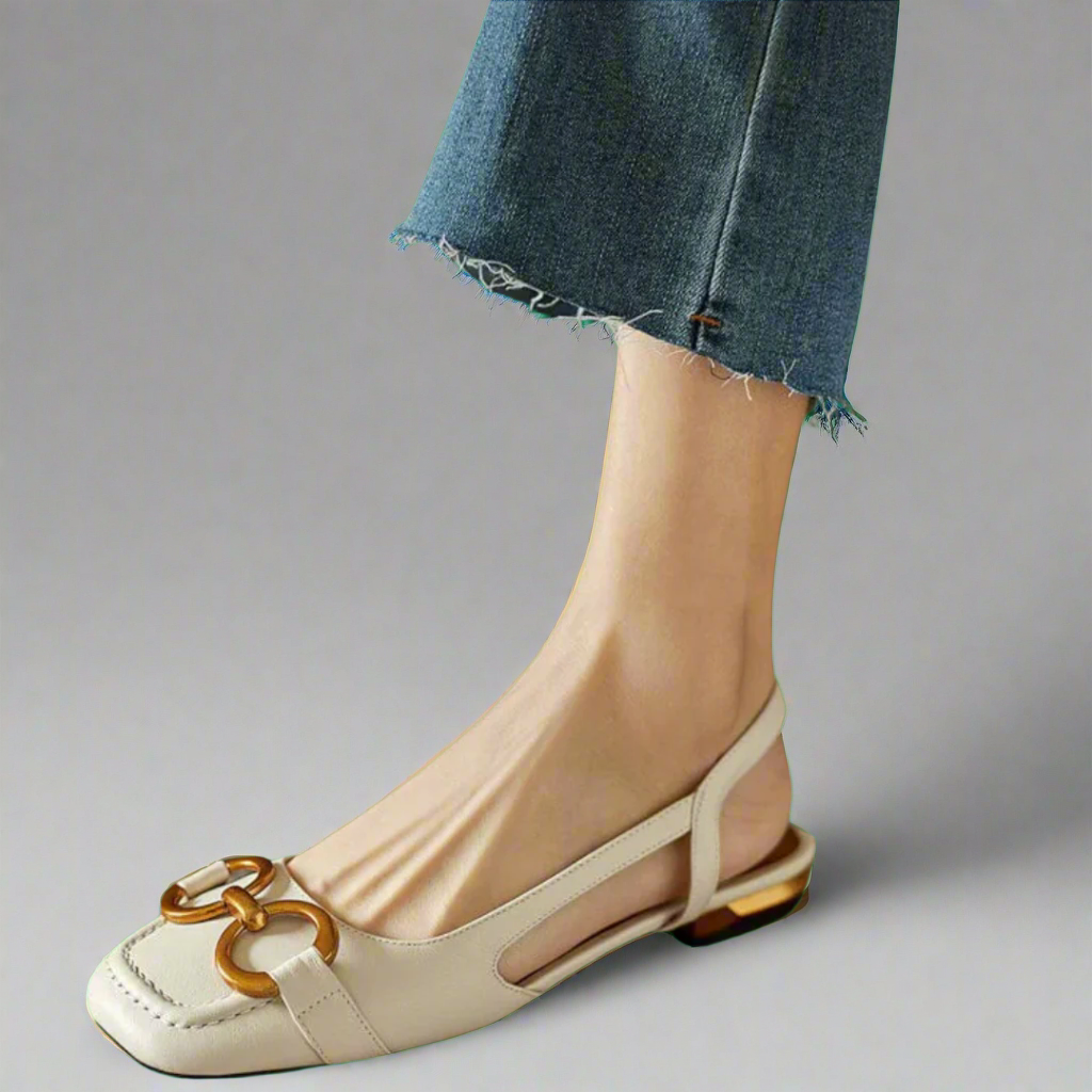 Adelrun | Elegant Orthopedic Sandals with Block Heel