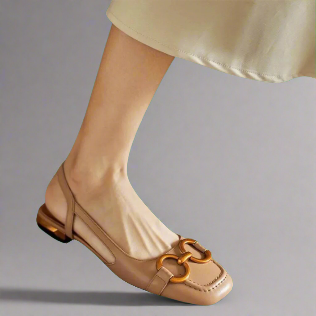 Adelrun | Elegant Orthopedic Sandals with Block Heel