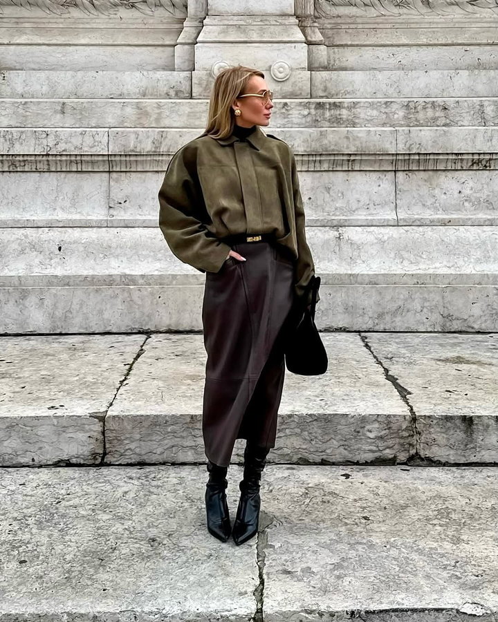 Angela | Women's Cropped Boxy Jacket
