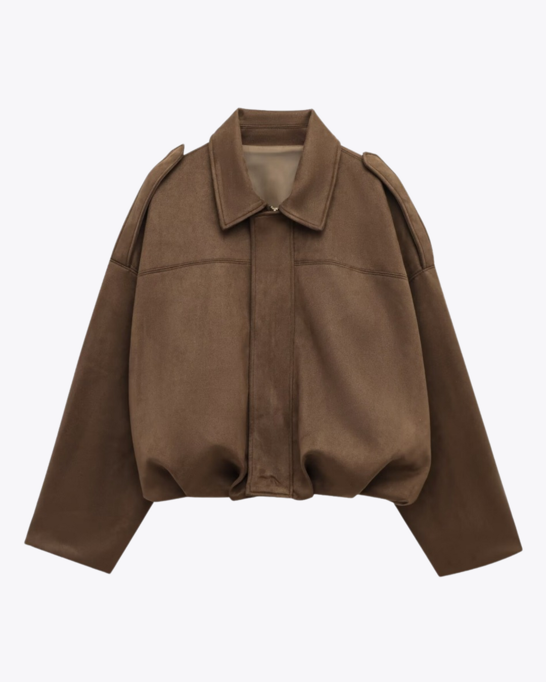 Noraly™ | Suede Bomber Jacket