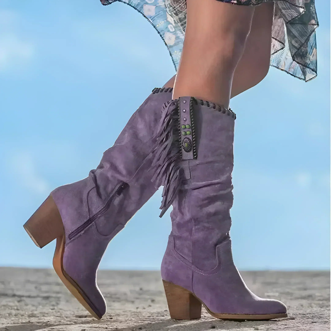 Yasmin™ Orthopedic Leather Boots