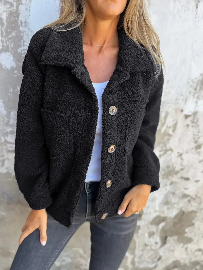 Charlene | Women's Oversized Button-Down Jacket