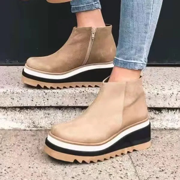 Carly - Orthopedic Leather Boots