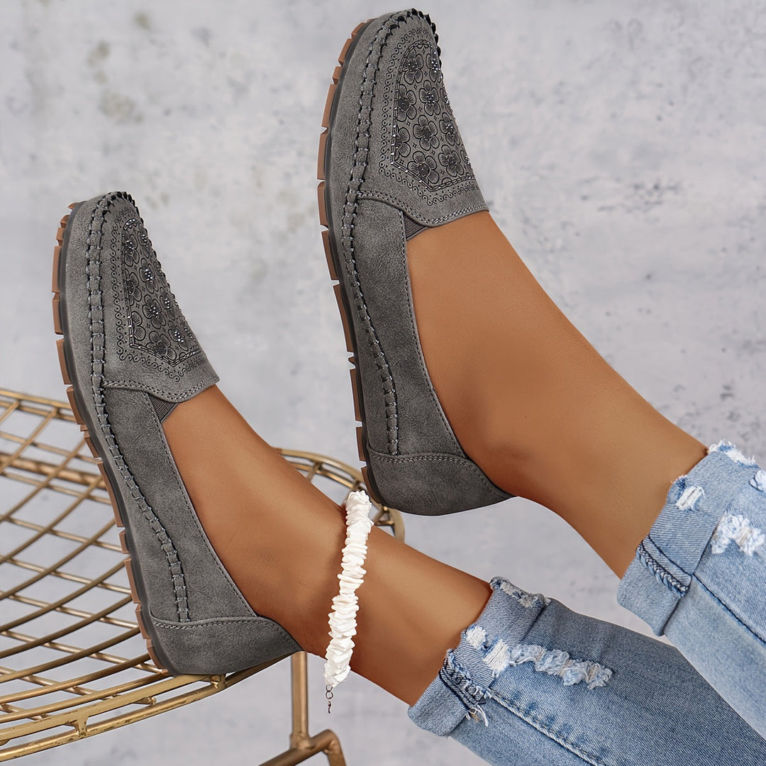 Evoria | Women's Loafers – Active Comfort Shoes Slip-On Comfortable Everyday Style