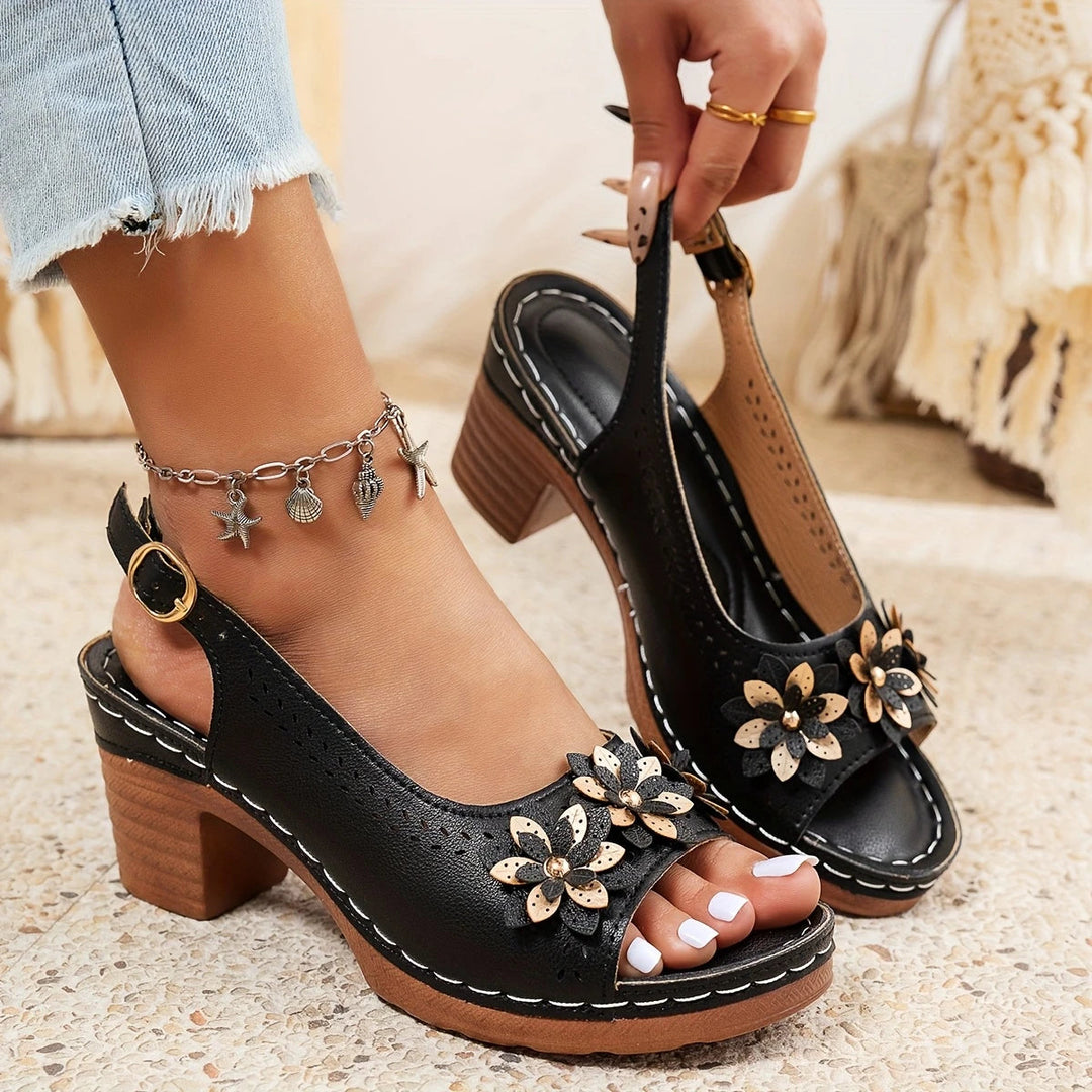 Rosewood | Women's Adjustable Ankle Strap Sandals