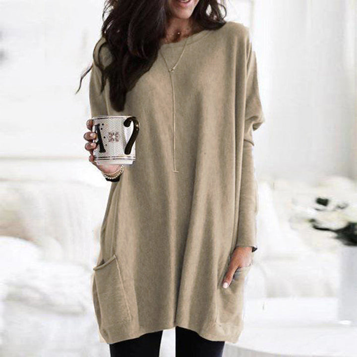 Jade | Long Sweater with Pockets
