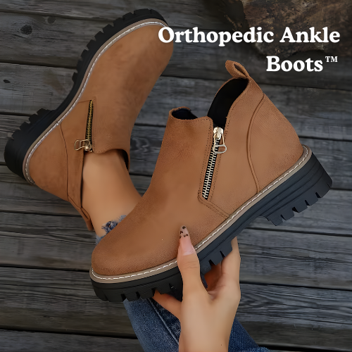 Orthopedic Ankle Boots™ – Step into Effortless Style Comfortably