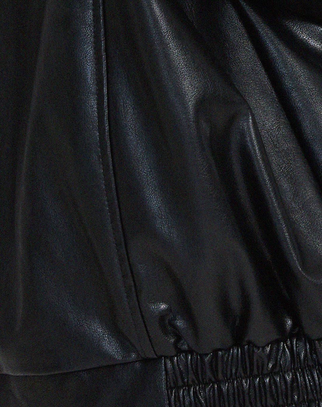 Sophia | Oversized PU Leather Jacket for Women – Fashionable Look, High-Quality Faux Leather