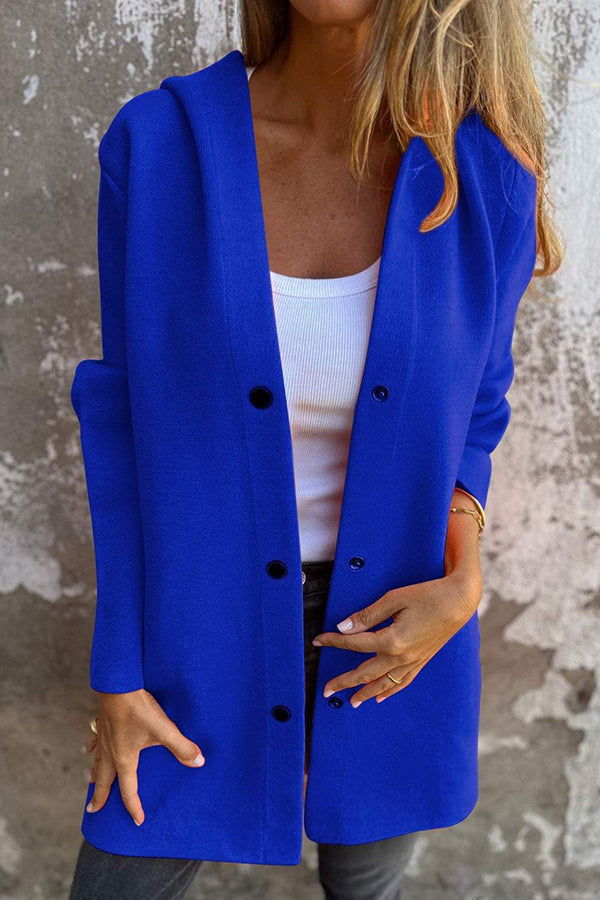 Lidia | Soft Knit Hooded Jacket