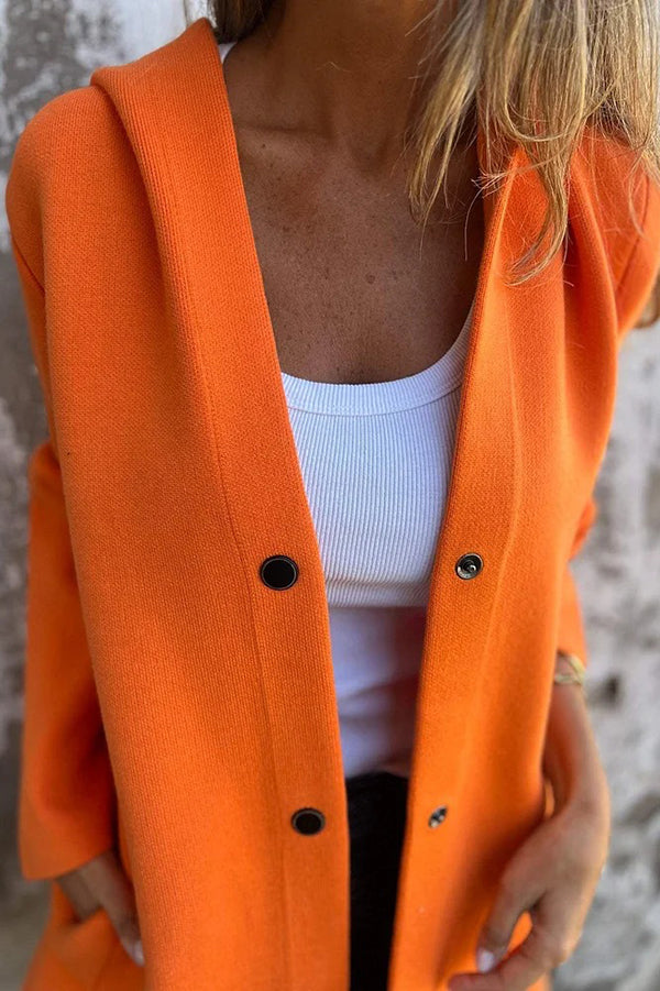 Lidia | Soft Knit Hooded Jacket