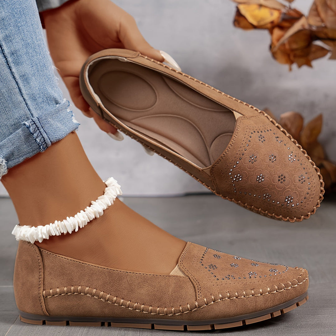 Evoria | Women's Loafers – Active Comfort Shoes Slip-On Comfortable Everyday Style