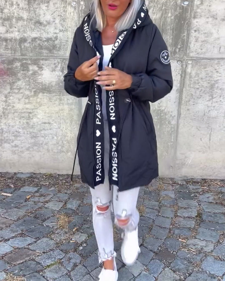 Nathalia™ Classic Jacket with Zip Closure