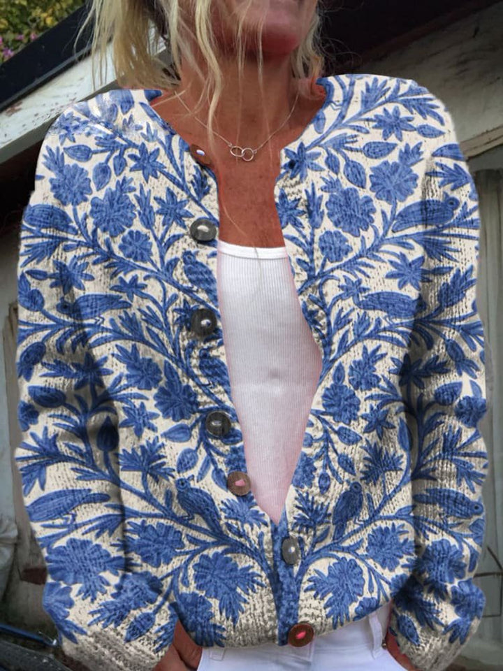 Irma™ | Vest with Floral Pattern