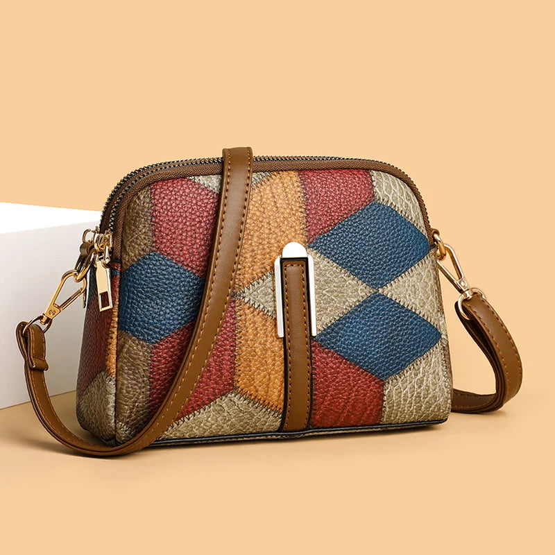 Amelia | Women’s Geometric Pattern Crossbody Bag