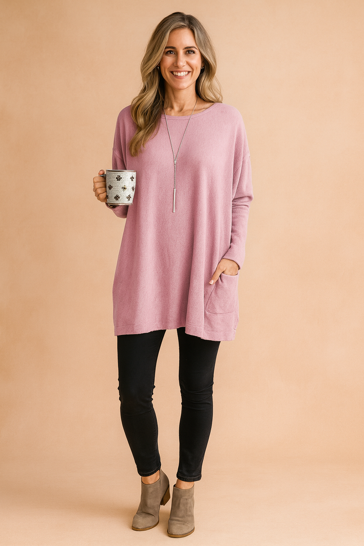 Adele | Oversized Pocket Sweater for Everyday Use