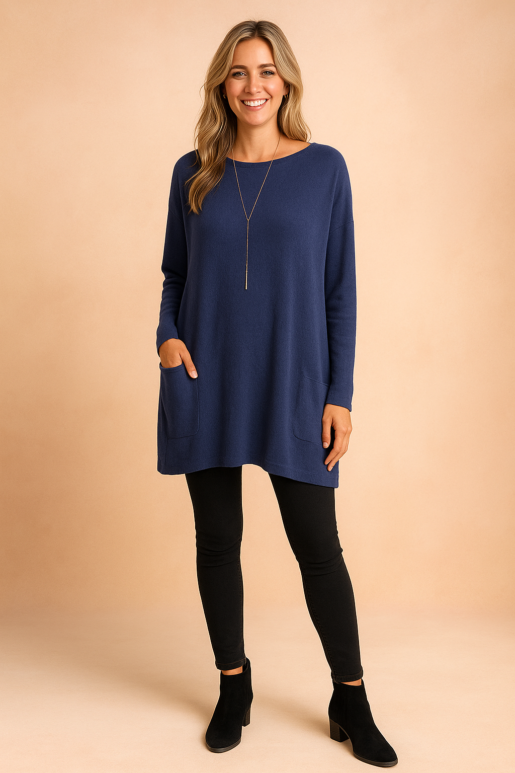 Adele | Oversized Pocket Sweater for Everyday Use