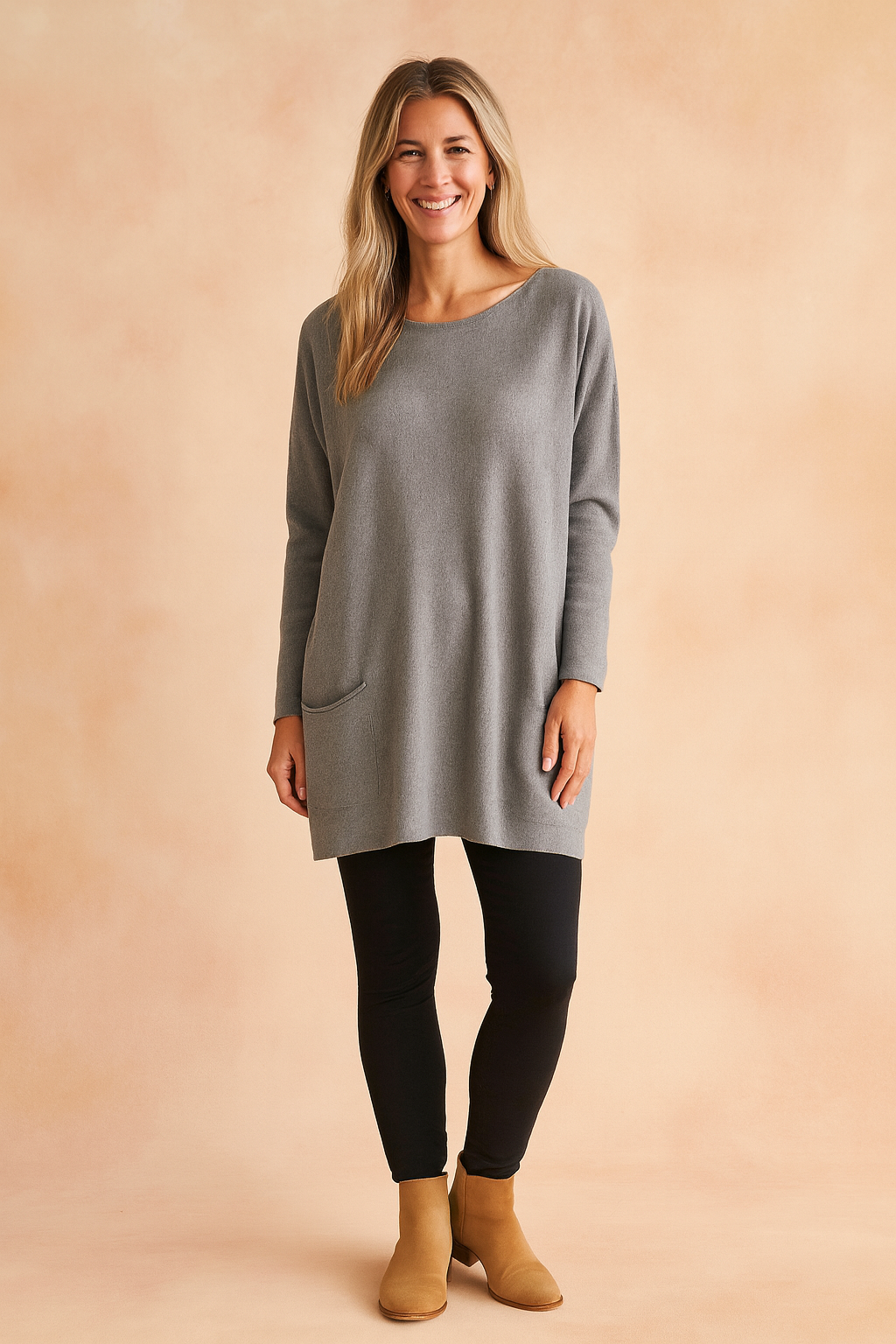 Adele | Oversized Pocket Sweater for Everyday Use