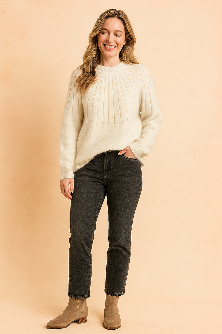 Anita | Ribbed sweater