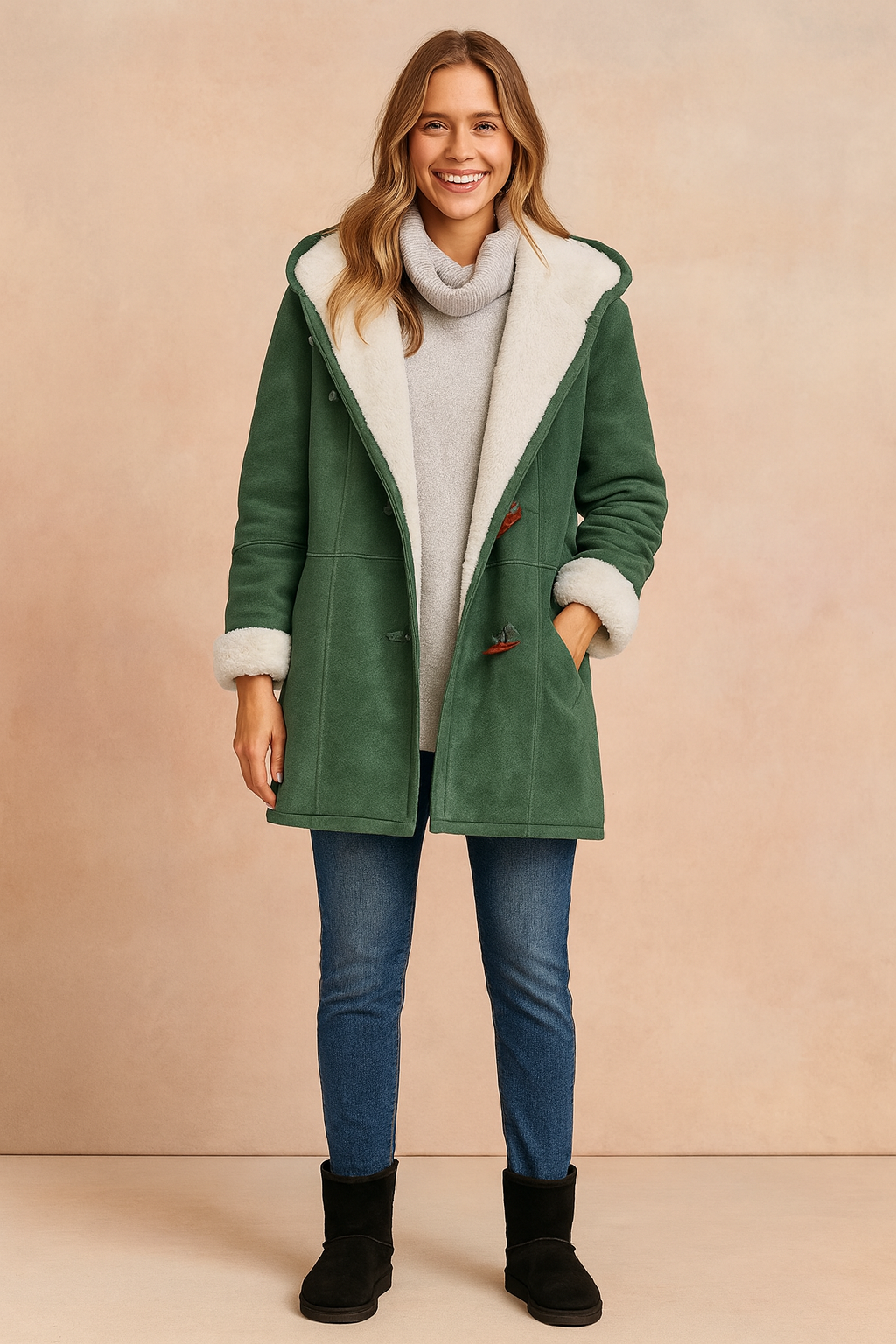 Arlena | Women's Winter Hooded Jacket
