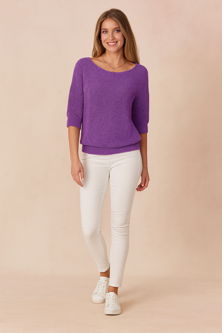Blanka | Boat Neck Sweater