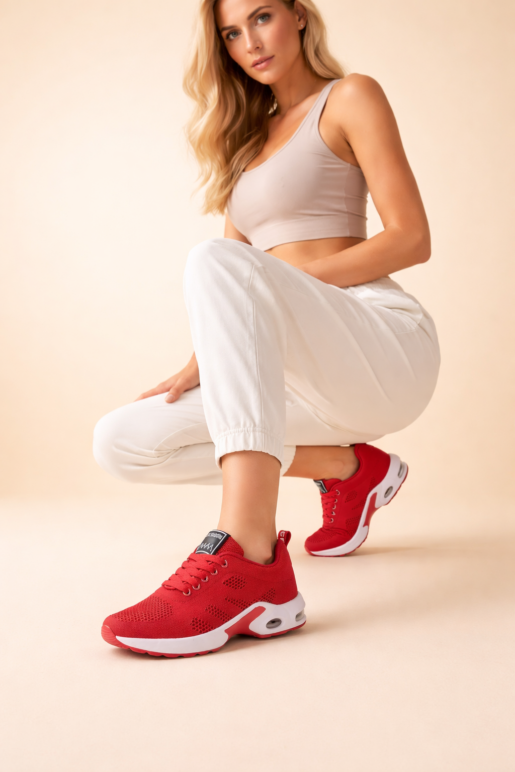 Emelia | Women’s Comfortable Breathable Knit Walking Shoes