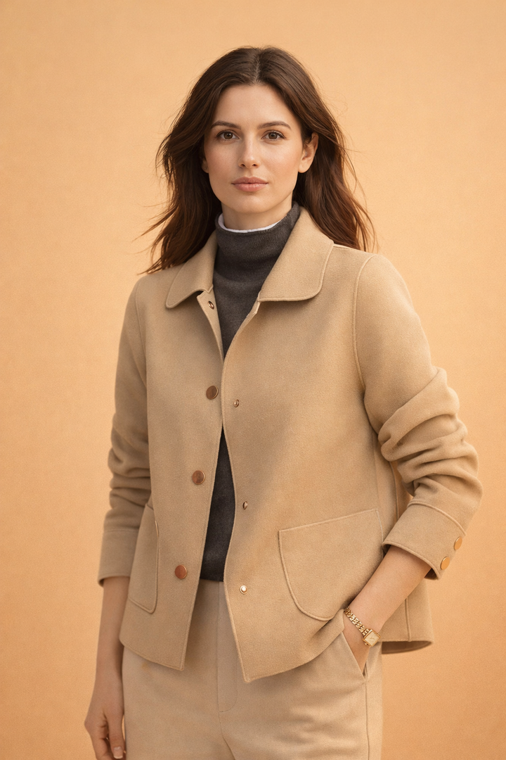 Dorisaz | Classic Women's Jacket with Elegant Fastening
