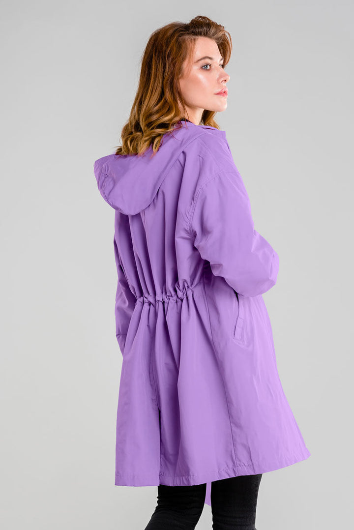 SOFT LAVENDER WINDBREAKER