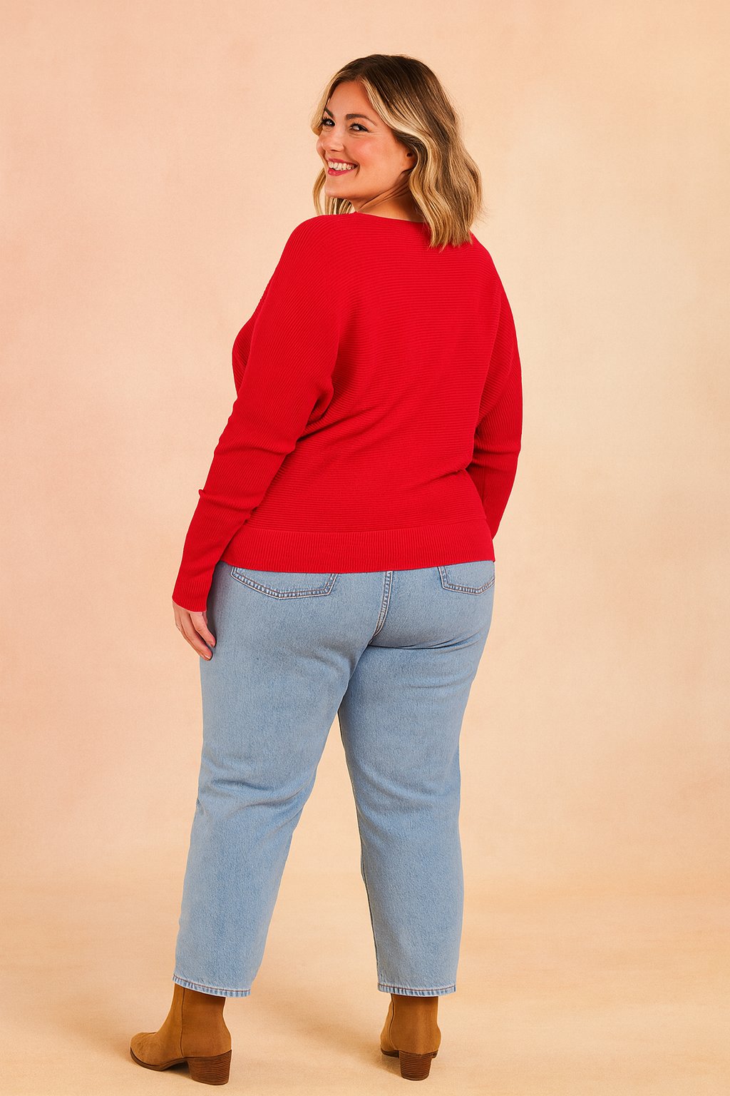 Dorota | Oversized V-neck sweater