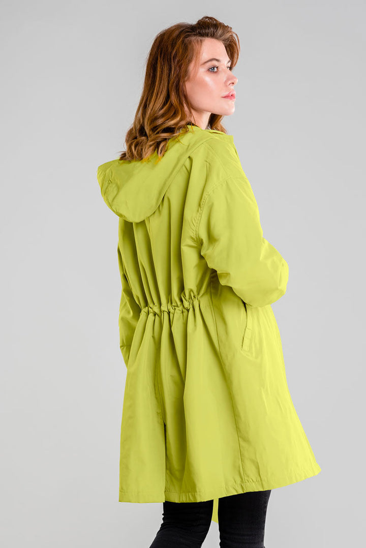 SUNLIT YELLOW WINDBREAKER