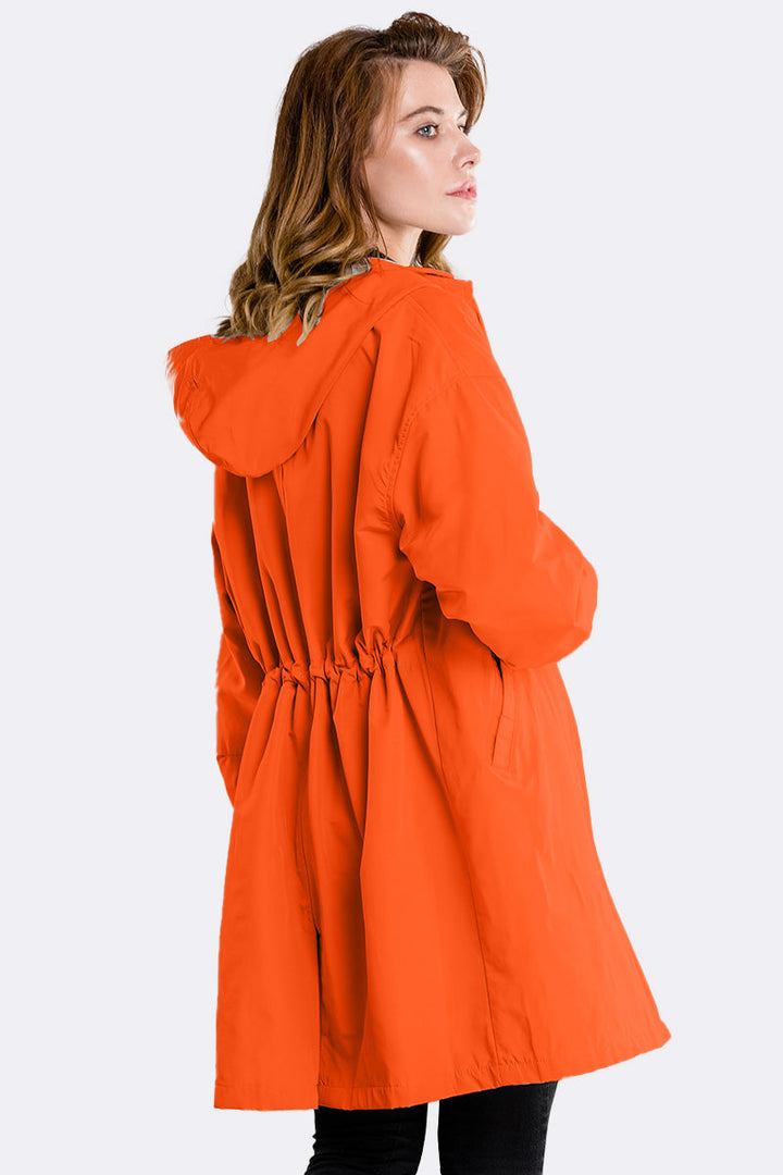 PUMPKIN ORANGE WINDBREAKER