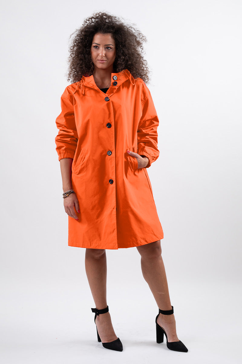 PUMPKIN ORANGE WINDBREAKER