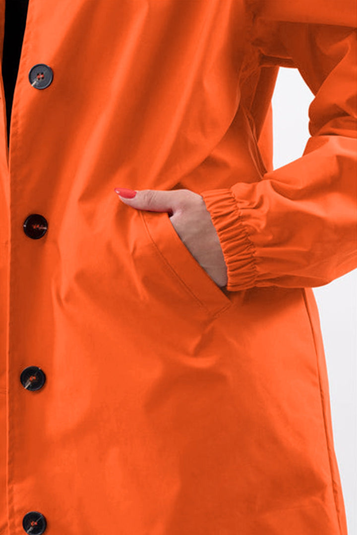 PUMPKIN ORANGE WINDBREAKER