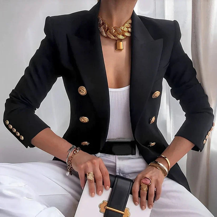 Raffaella | Tailored Blazer with Gold Buttons
