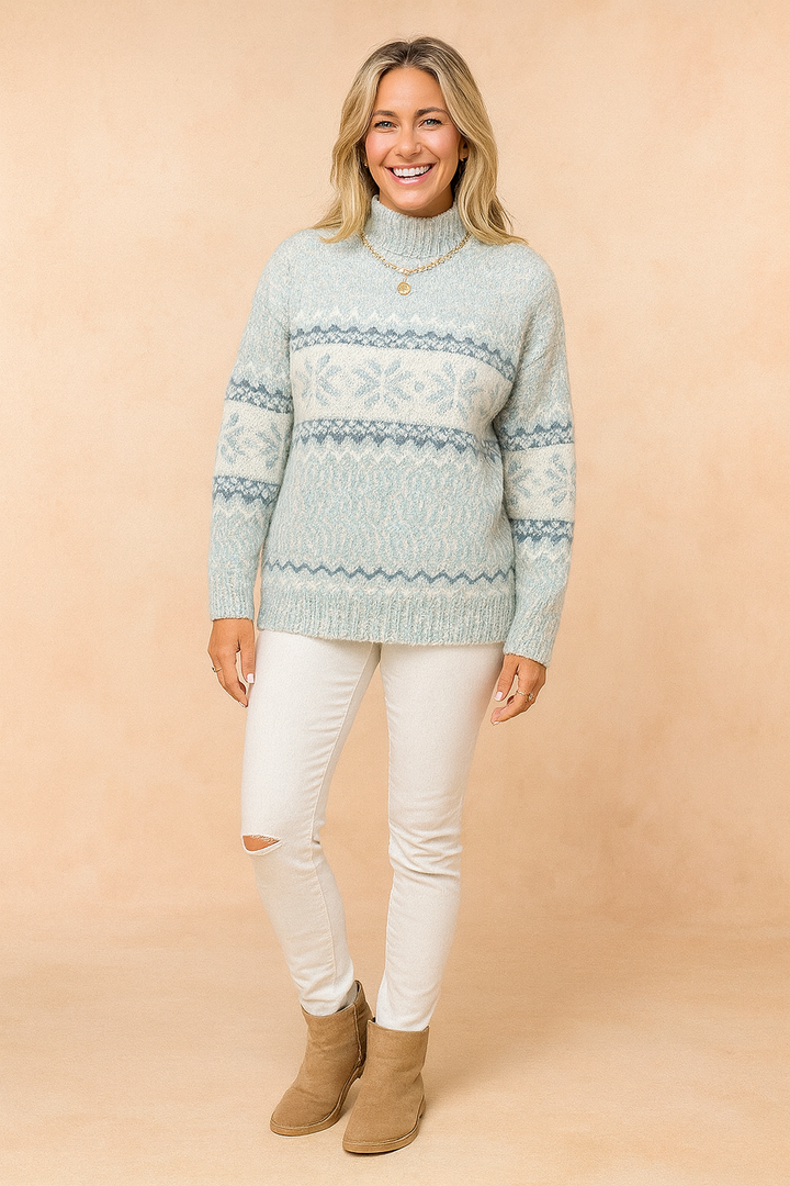Caroline  | Cozy high-neck sweater