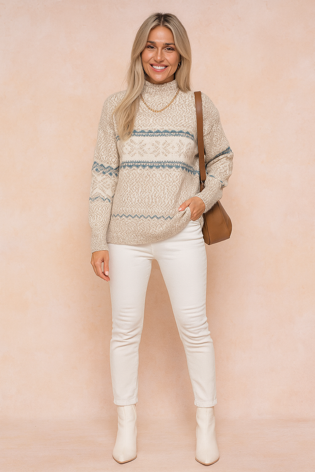 Caroline  | Cozy high-neck sweater
